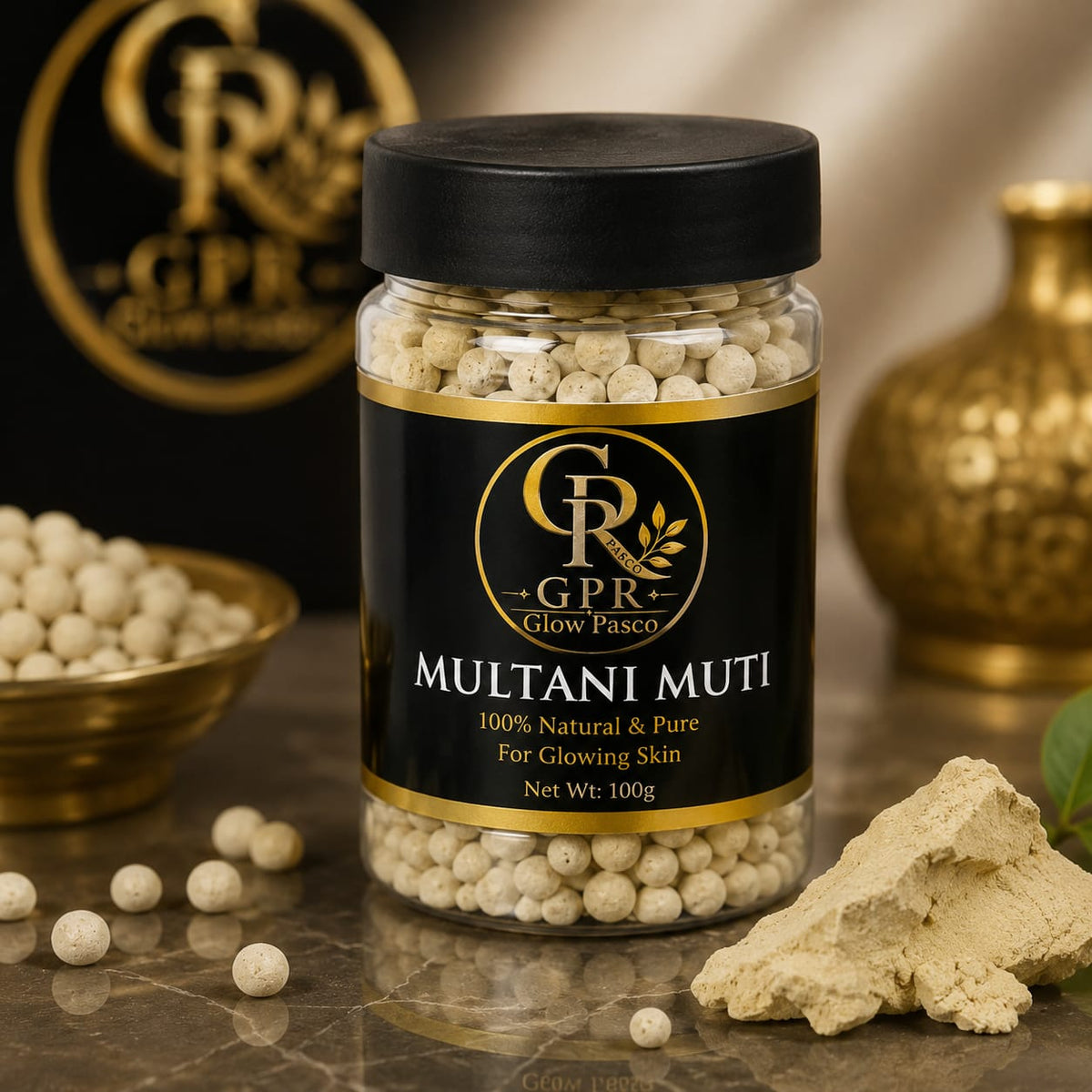 GPR Multani Mitti Clay Jar (100g)