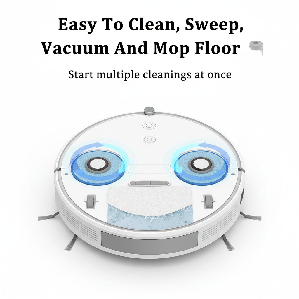 Small Size Smart Sweeping Robot Home