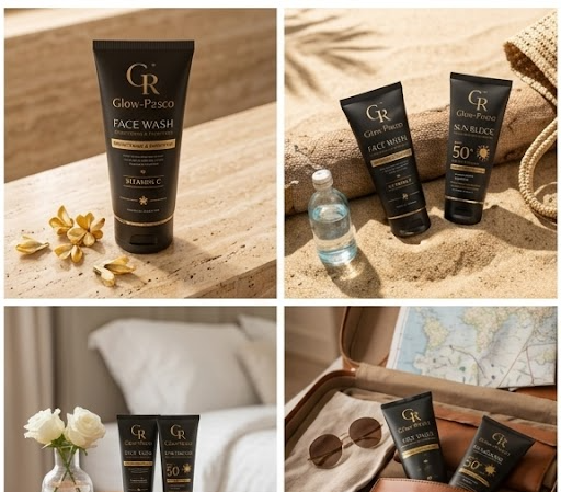 [Glow Pasco] Face Wash & Sunblock Set – 100 ml Each