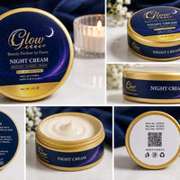 Glow Beauty Parlour Night Cream for Glowing & Healthy Skin (20g)