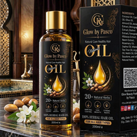 Glow by Pasco 100% Herbal Hair Oil – Anti Hair Fall & Growth Solution
